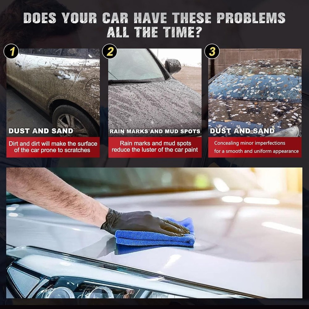 Magic Gem Car Coating Spray, Nano Scratch Removal Coating...