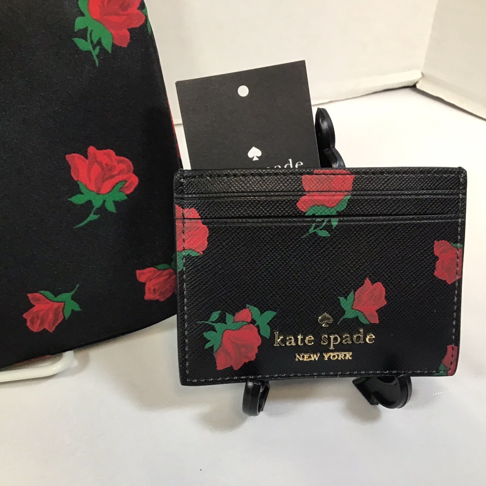 Disney X Kate Spade Chelsea Rose Toss Wristlet Pouch KE615 Card Holder KE995