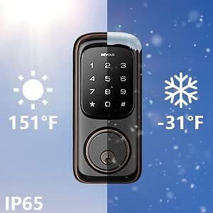 Smart Lock Keyless Entry Electronic Keypad Deadbolt
