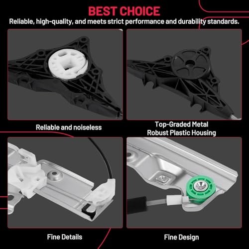80721-1CA0A Power Window Regulator without Motor Front Left Compatible with