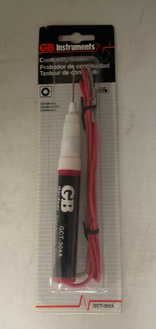 GB  Continuity Tester Circuit Integrity GCT-304a NIB  $4.00 SHIP ANY QUANTITY