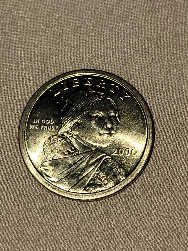 2000-P Gem Native American Sacagawea Dollar