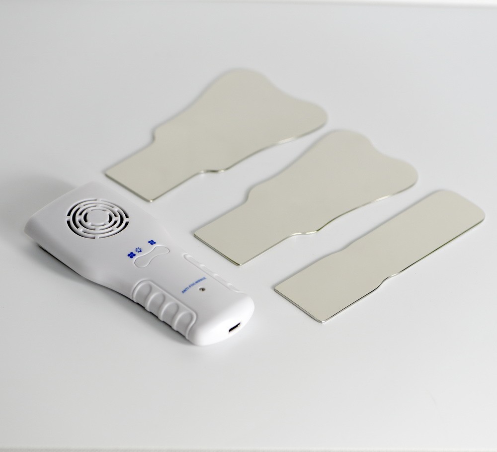 Dental Anti-Fog Mirrors Set Fog Free Intraoral Photography Mirror with LED Light