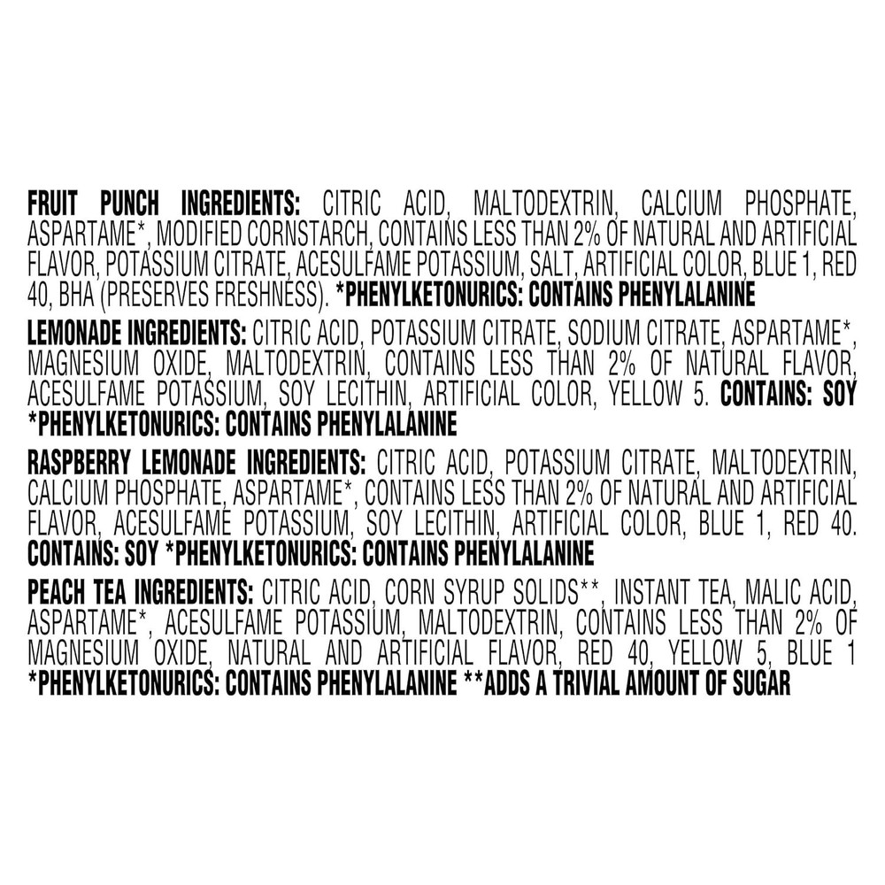 Refreshing Drink Mix Variety Pack – 44 Zero Sugar Packets for Anytime Hydration