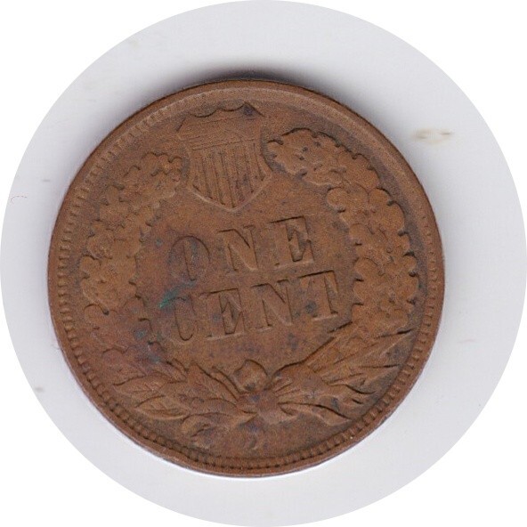 1902 Indian Head Cent in F+