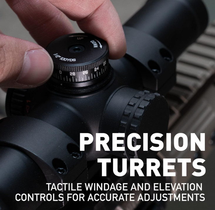 Monstrum Banshee 2-10x30 MPVO Rifle Scope with Offset Scope Mount