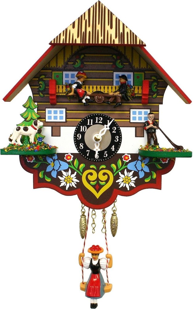 Alexander Taron ENGSTLER Battery Operated Cuckoo Clock Mini Size