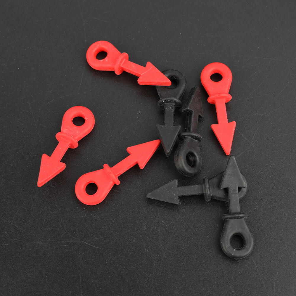 4pcs Archery Bowstring Stabilizer Vibration Absorb Shock Damper Silencer Shoot
