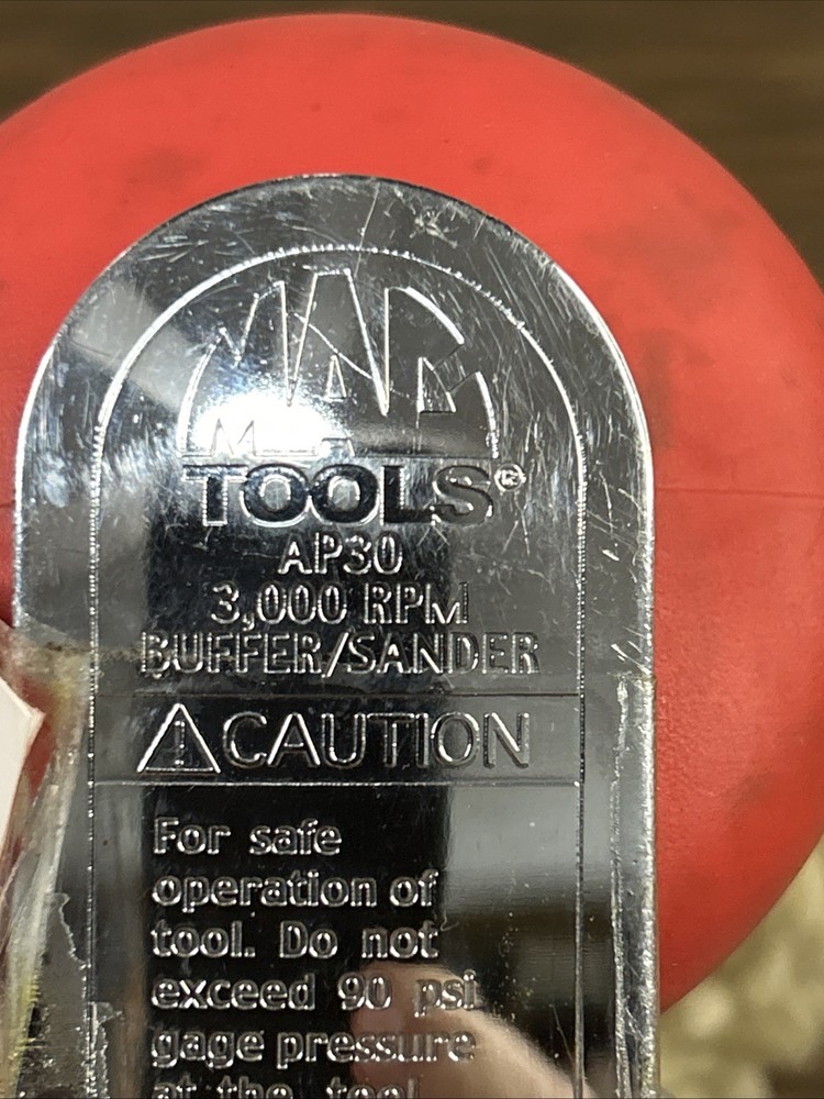 Mac Tools 3” Buffer / Polisher AP30