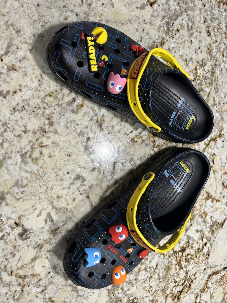 Pac-man Crocs Men’s Size 14