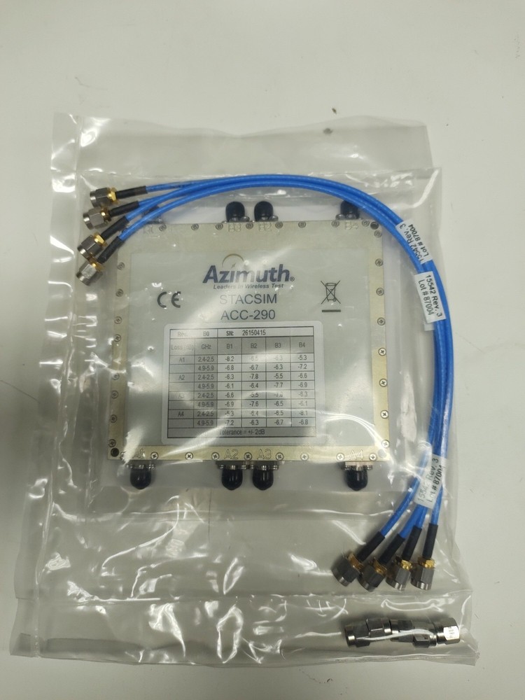 New Azimuth Anritsu STACSIM ACC-290 Static Channel Simulator