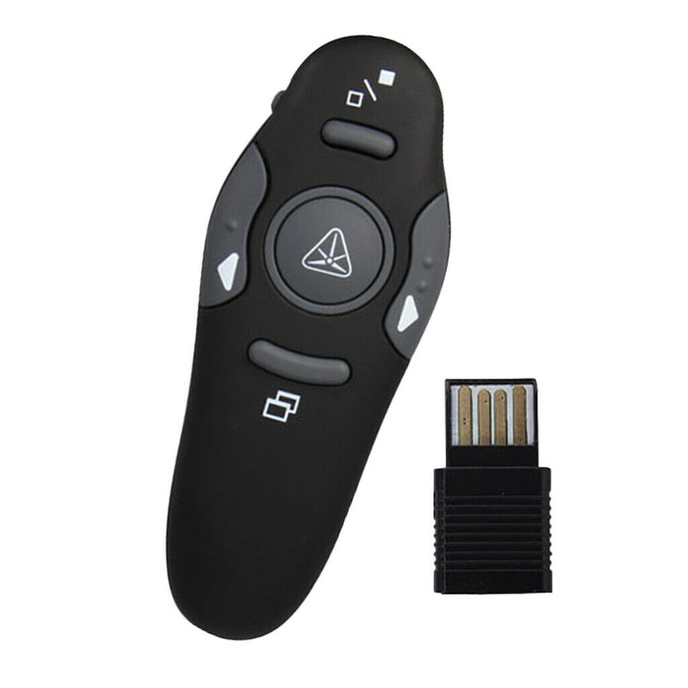 Wireless PPT USB Presenter Power point Presentation Laser Pointer Clicker Pen