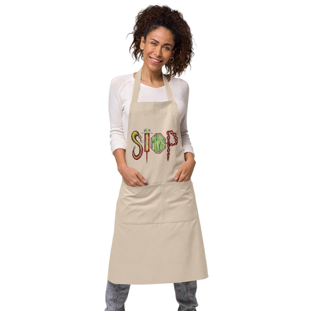StopMrna 100% Organic Cotton Apron