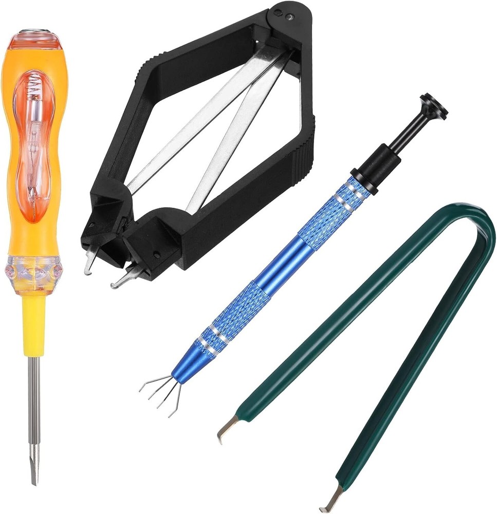 4 Pieces IC Chip Remover Tool IC PLCC Chip Extraction Tool Extractor Puller NEW