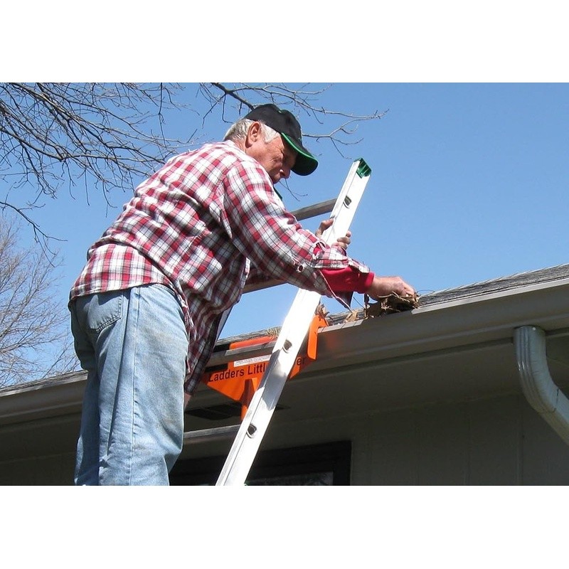 Gutter Safety Protector Device Secure Ladder Use Prevent Falls & Protect Gutters