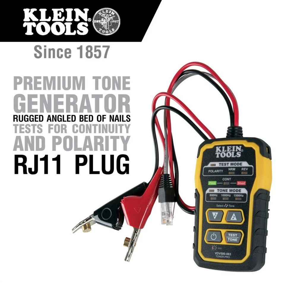 Klein Tools VDV500-063 Toner-PRO Tone Generator*