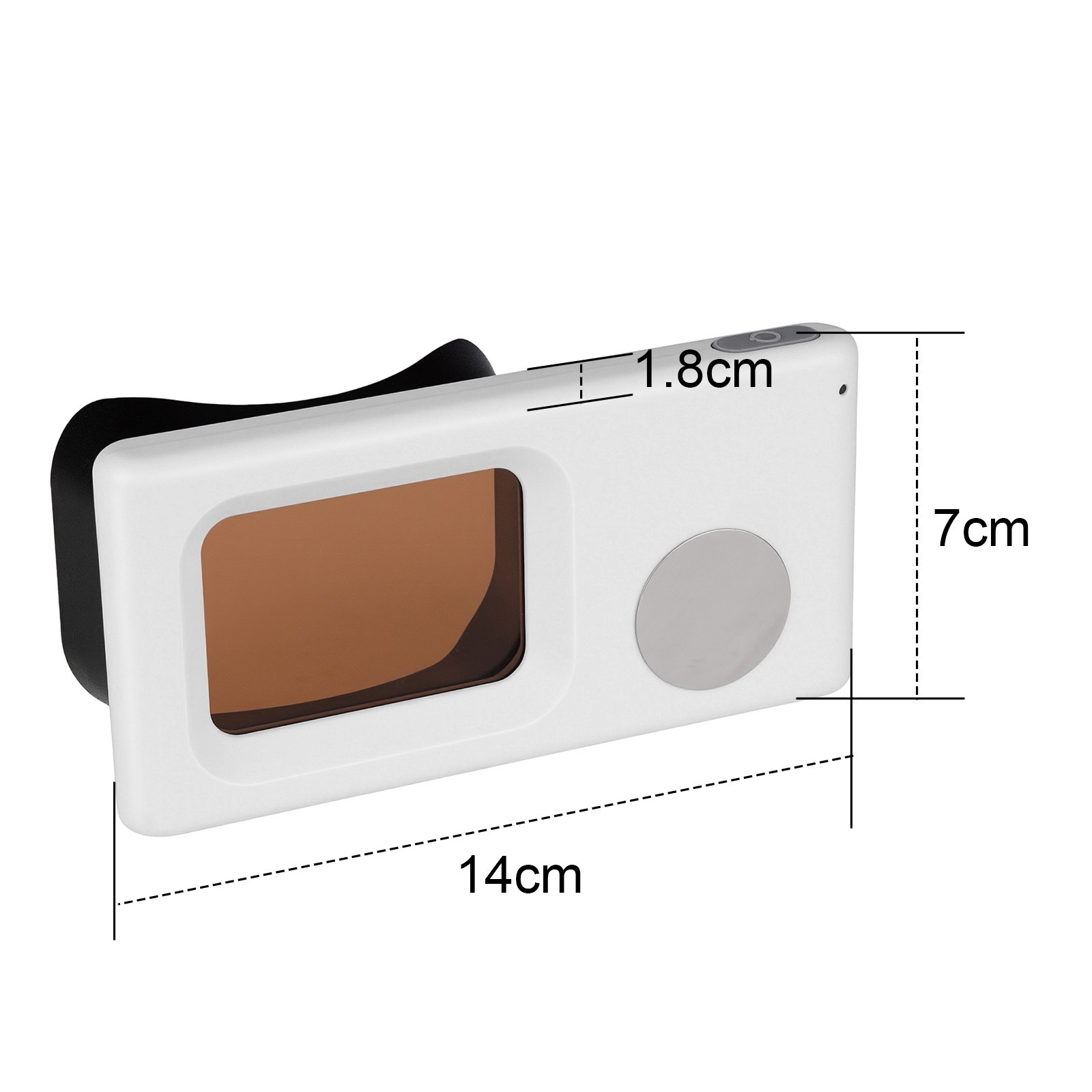 Electric Dental Plaque Indicator Detector Display Device Oral Hygiene Care White