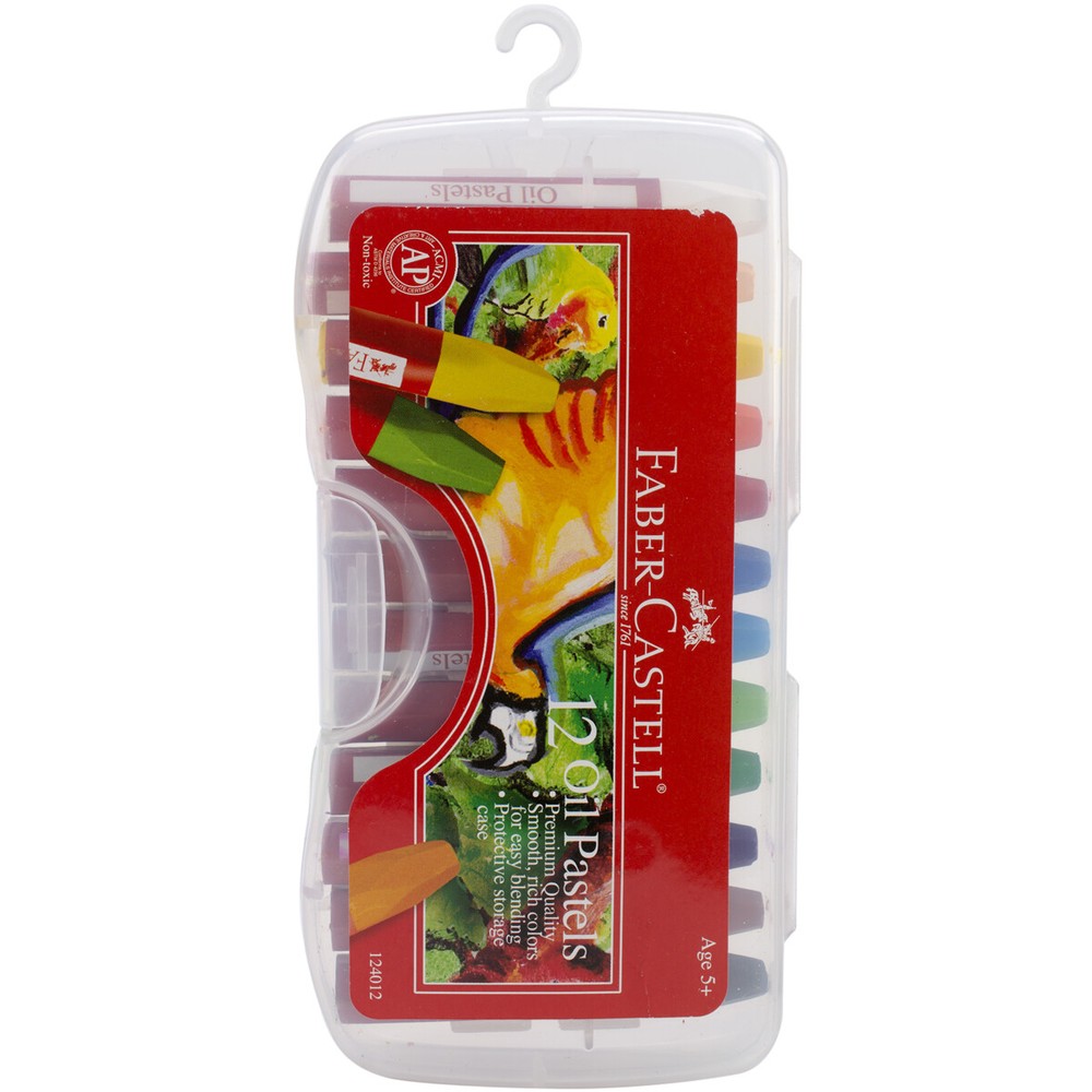 Faber-Castell Oil Pastels 12/Pkg-
