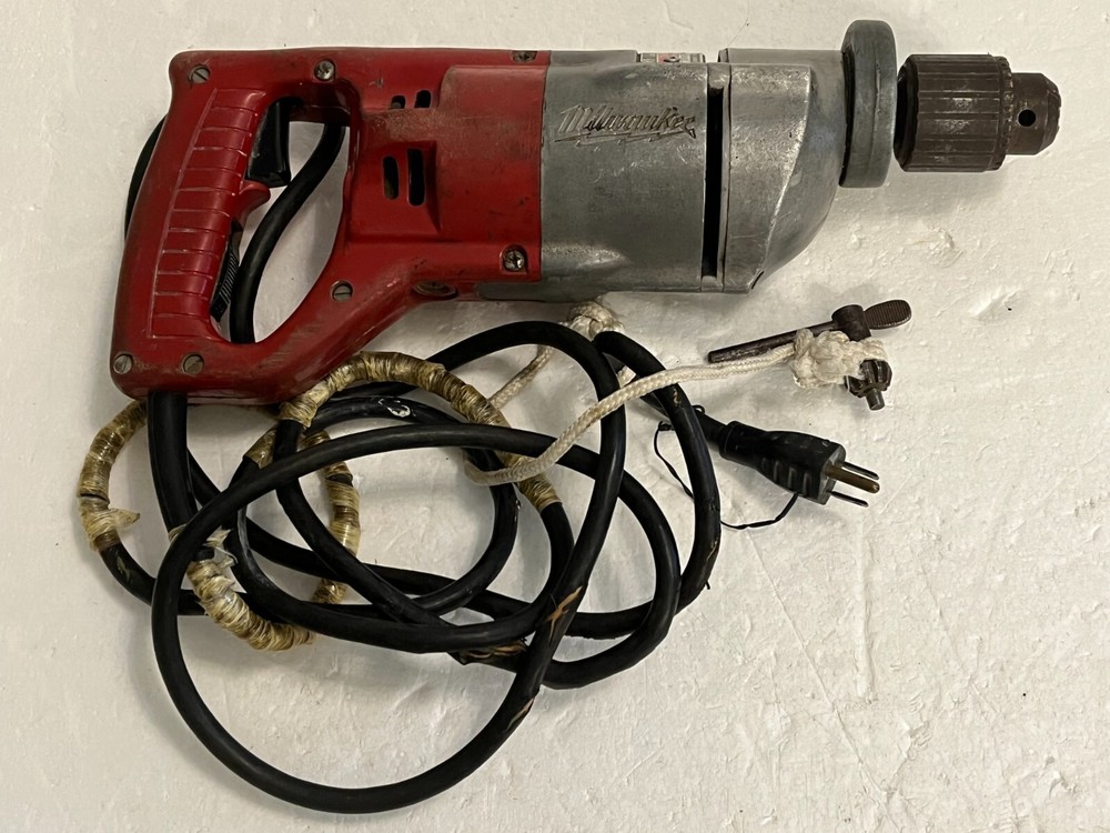 Milwaukee Hammer Drill, Black & Decker Drill + 18 Drill Bits/Tools + DeWalt Case
