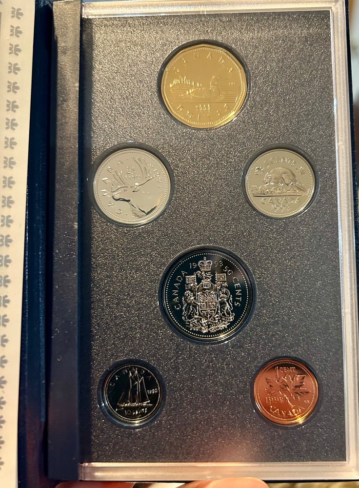 1993 Canadian Specimen Coin set