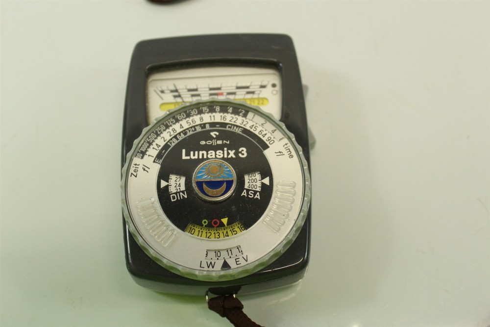 Vintage Gossen Lunasix 3 Photography Light Meter Untested
