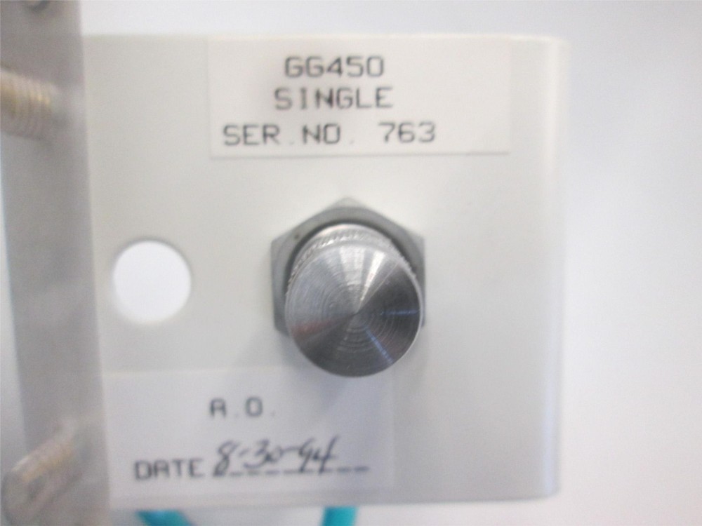 King Instruments, 0-30 SCFH Air, Flowmeter Assy, Used