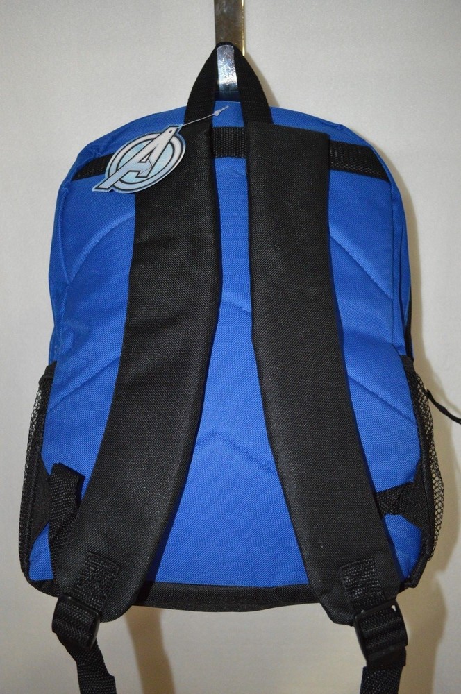 Marvel Avengers Blue/Black/Multicolor Boy's Medium Backpack
