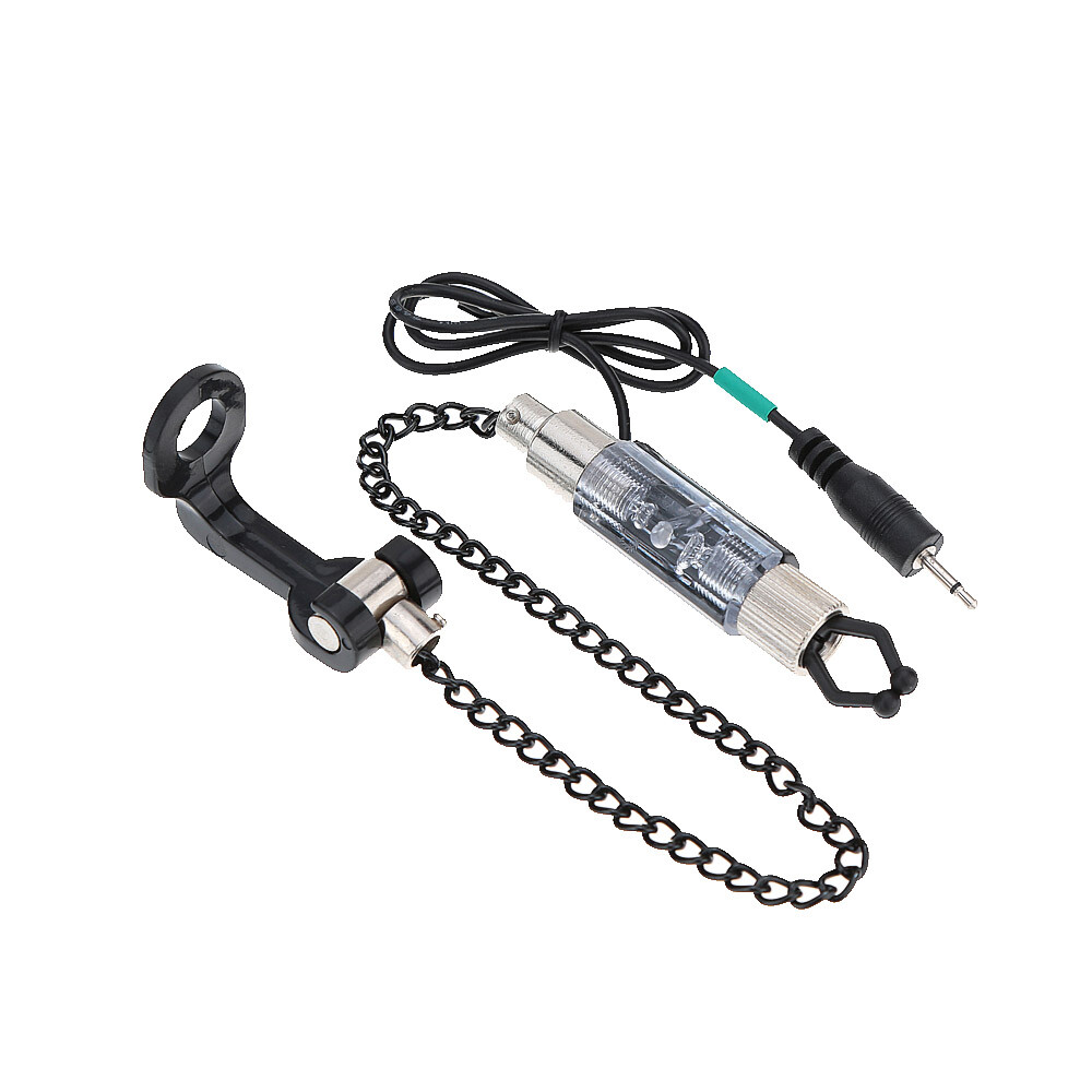 Fishing Bite Hanger Illuminated Indicator Green C0W1