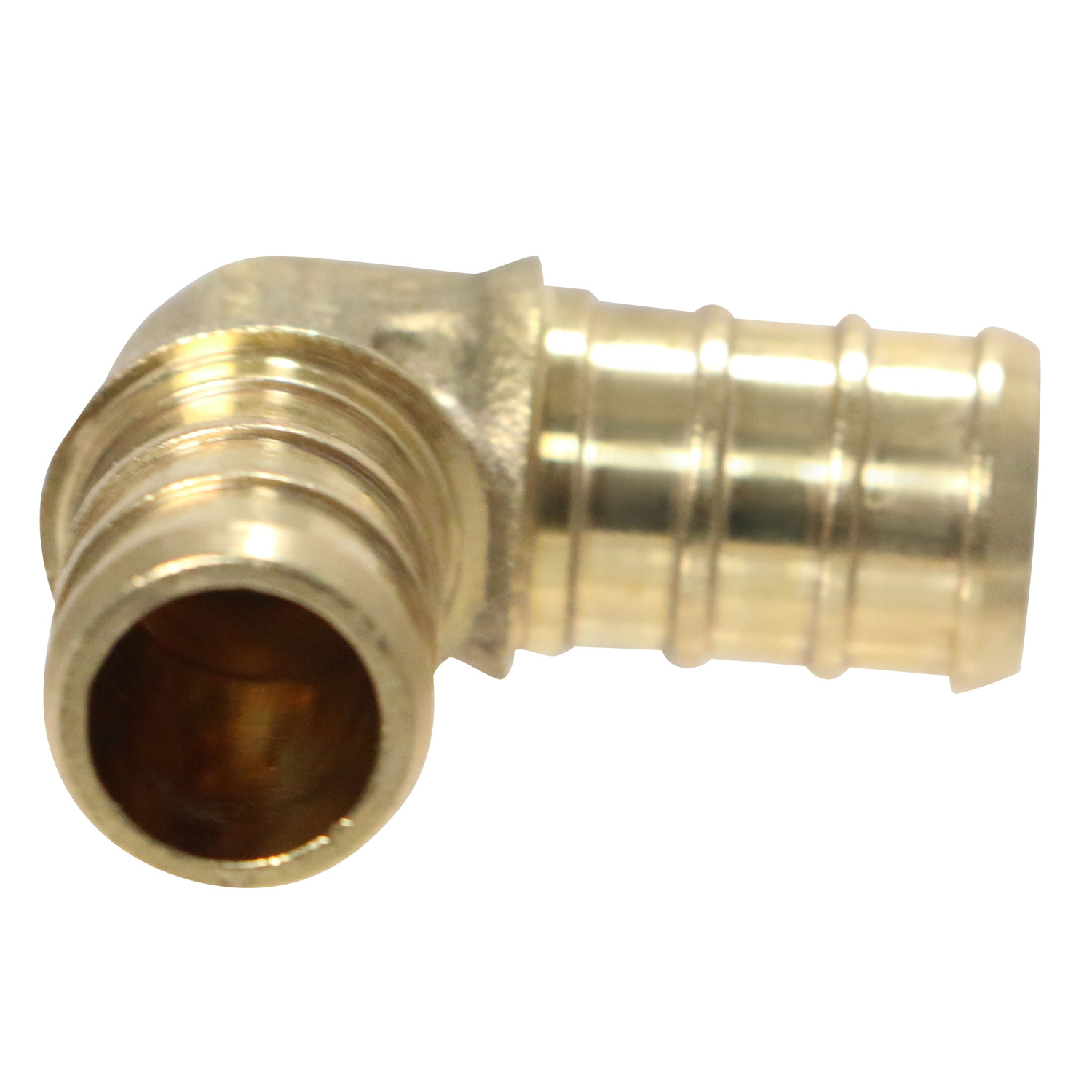 10 Pcs XFITTING 1/2" PEX ELBOW - BRASS CRIMP FITTINGS (LEAD-FREE)
