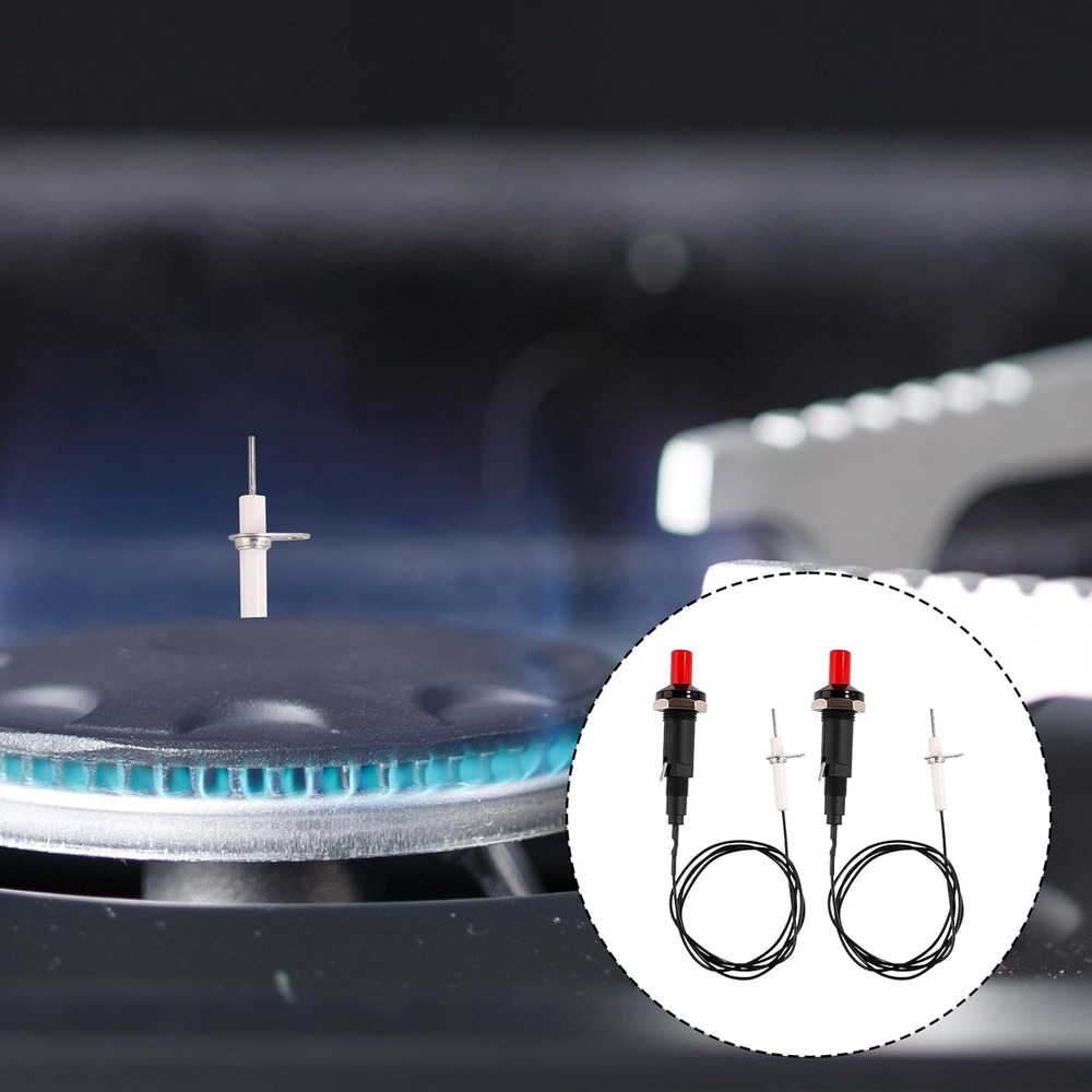 2pcs Piezo Spark Igniter, Grill Ignition Replacement Electrode Igniter Metal...
