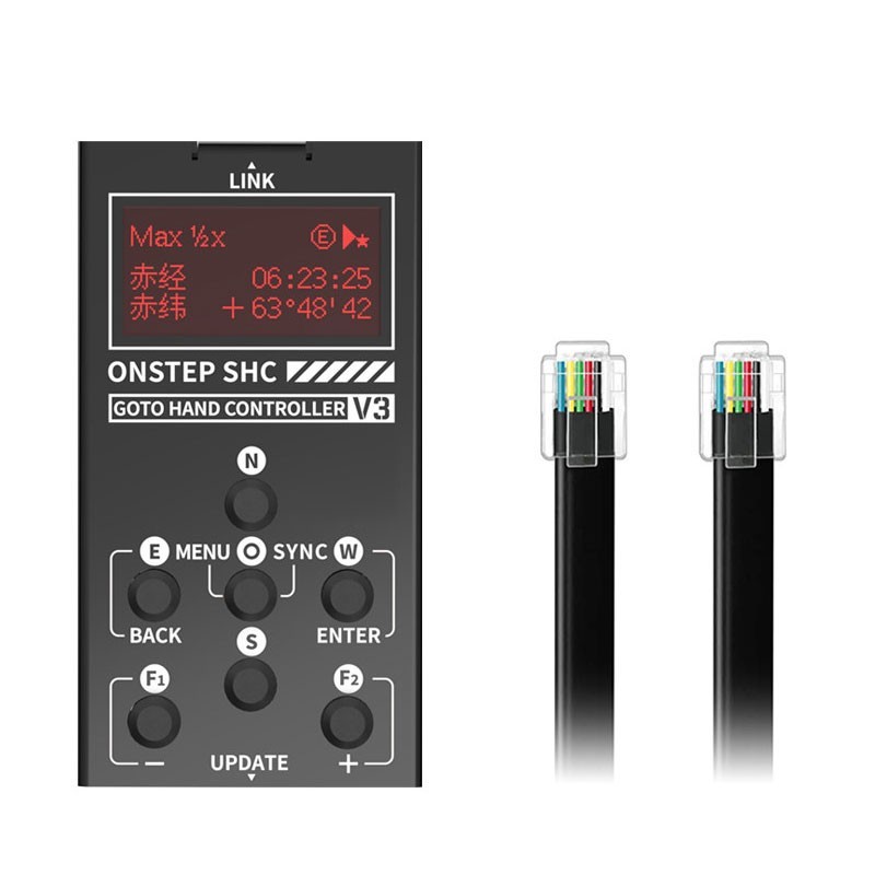 LED Version ONSTEP SHC GOTO Hand Controller V3 1.3" OLED for Telescope