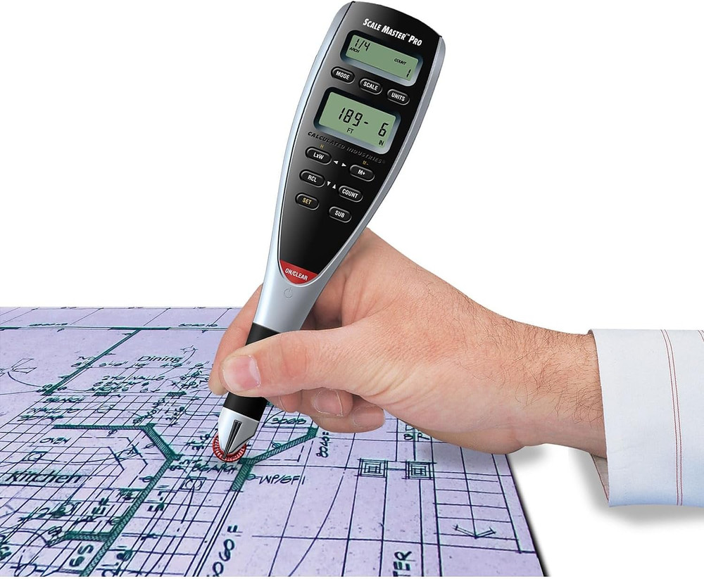Scale Master Pro 7.3-Inch Digital Plan Measure (6025)