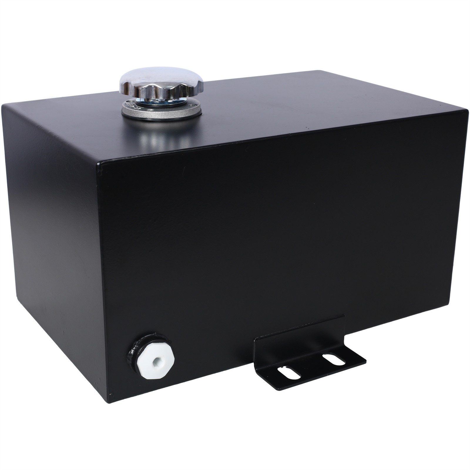 5Gal 14 Gauge Hydraulic Fluid Steel Reservoir Tank w/ Inlet 1-1/2" FNPT & Outlet