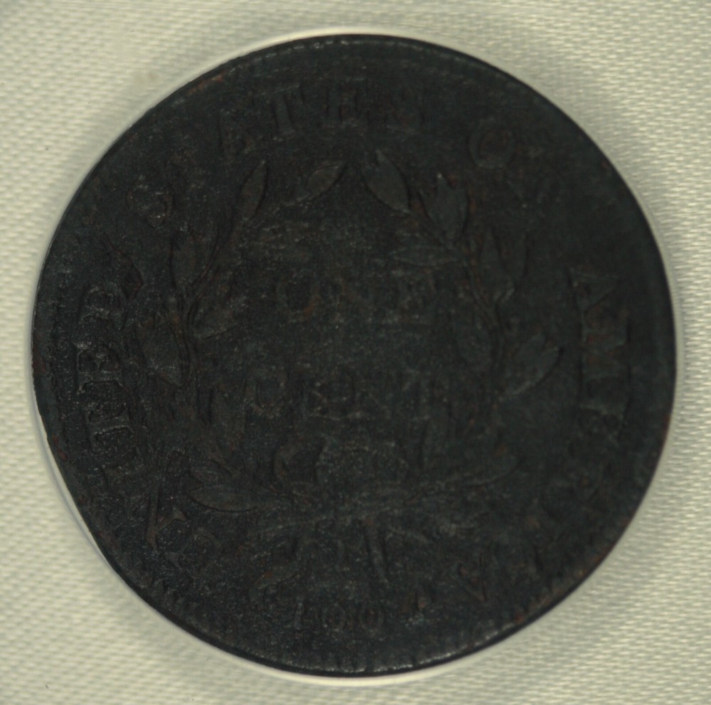 1807 Draped Bust Cent. ANACS EF 40 Details, S-271 Comet.
