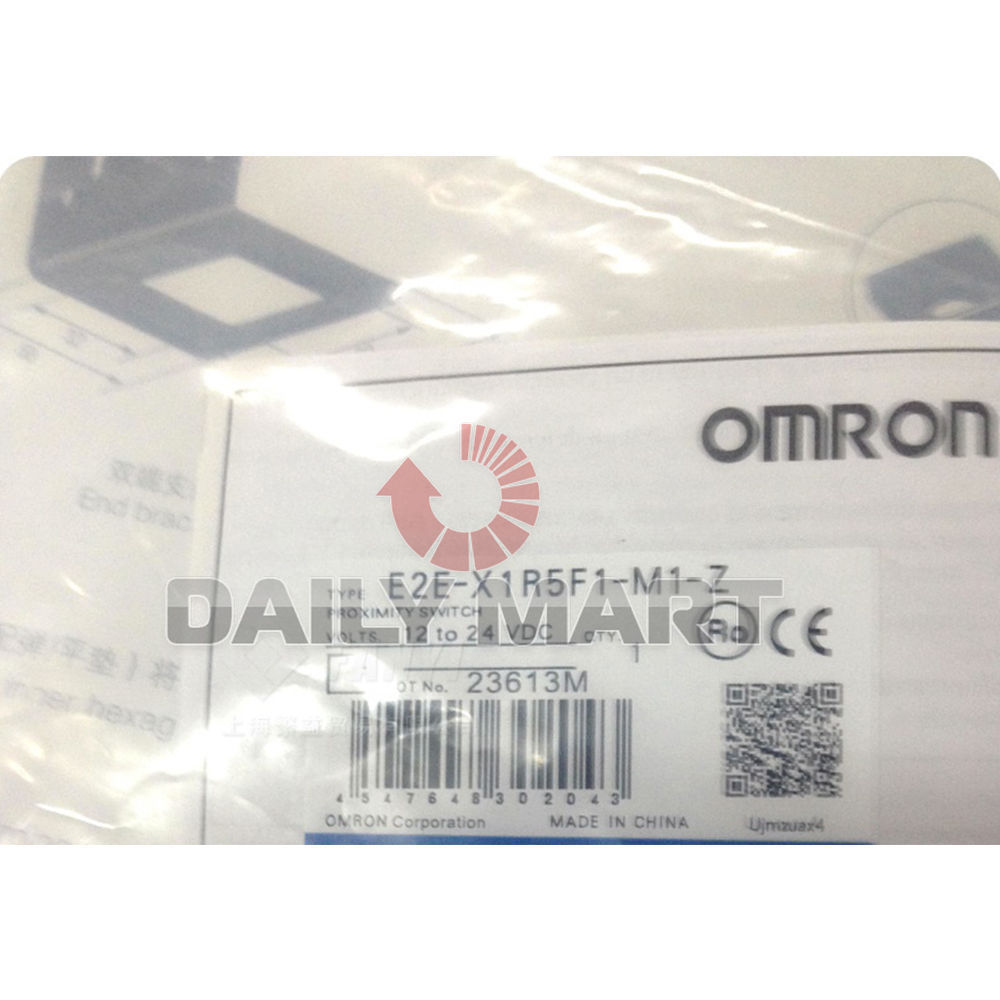 Omron-E2E-X1R5F1-M1-Z Standard Proximity Sensor Switch Shielded 3-Wire ModelNEW