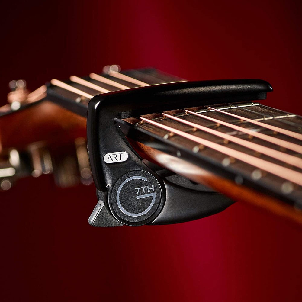 G7th C81020 Performance 3 Steel String. Black