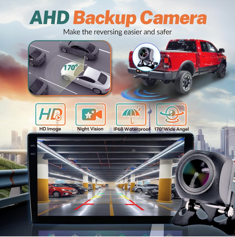 10" CarPlay Camera Android 14 Radio GPS Stereo For Hyundai Creta ix25 2015-2019