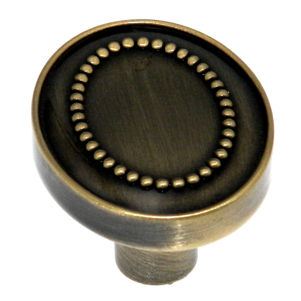 10 Pack BP26133-EB Elegant Brass 1 3/8" Oval Knobs Pulls Amerock Opulence
