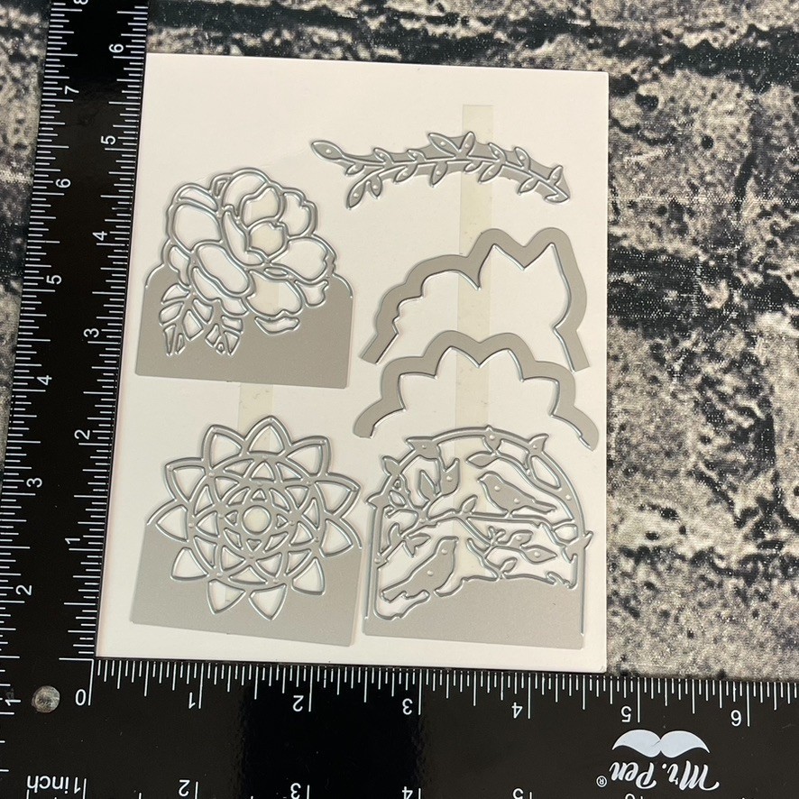 Stampin Up BOTANICAL TAGS Thinlits Dies #146824