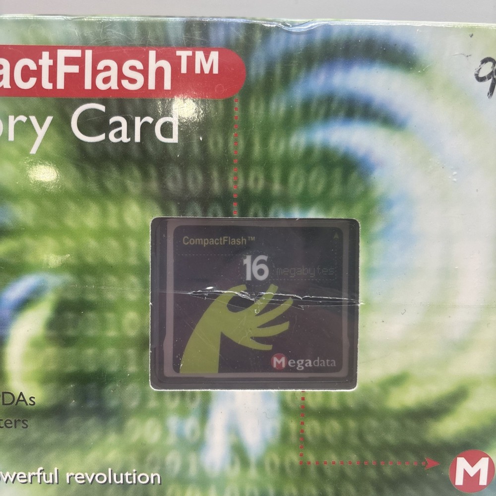 CompactFlash MemoryCard MegaData Digital Camera Users And Handheld Pc Users {47}