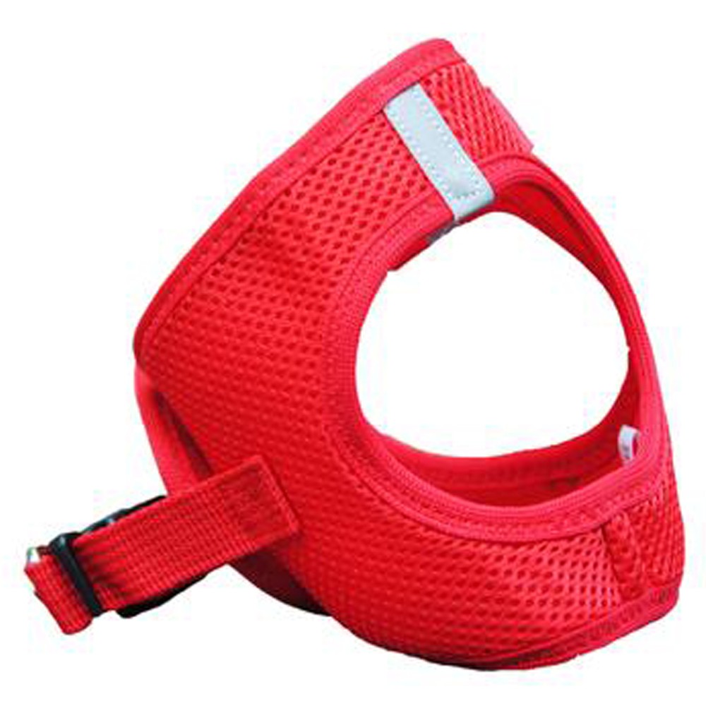 American River Solid Ultra Choke Free Dog Harness - Red