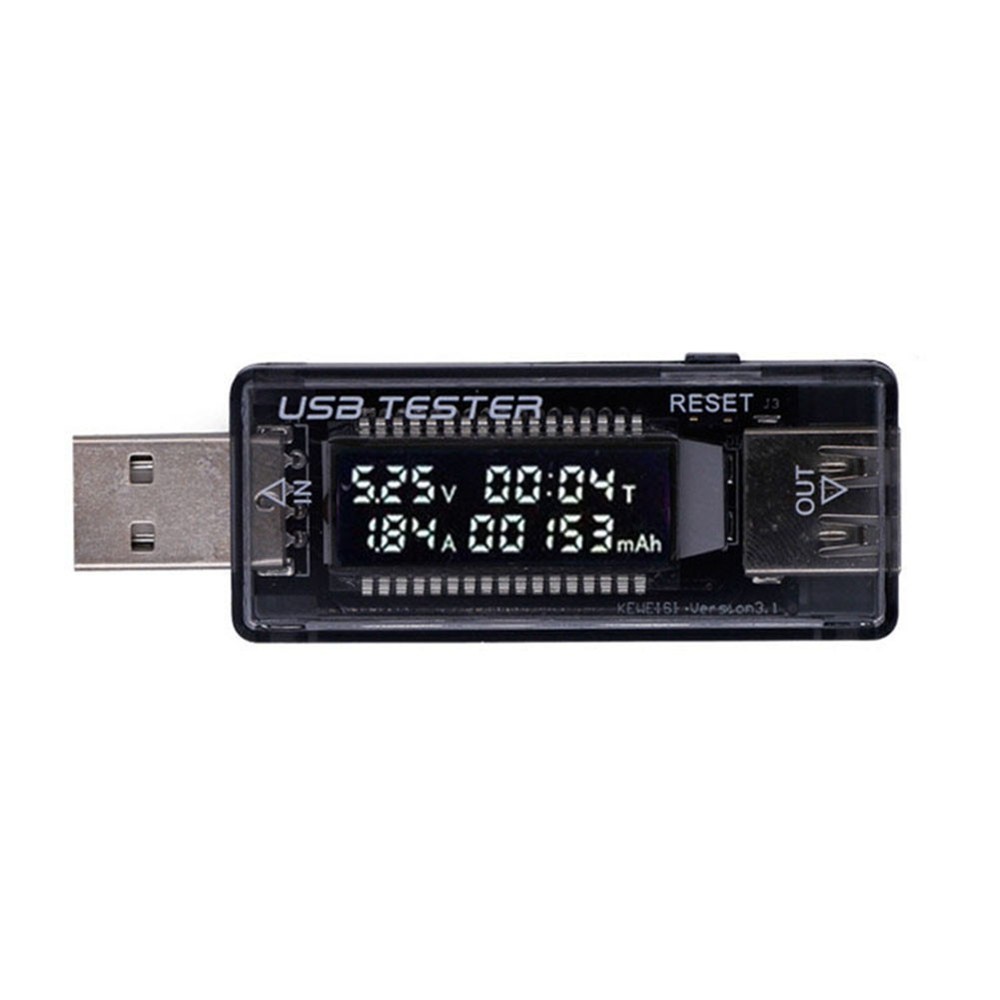 Precise USB Voltage Current Meter KWSV21 for Chargers and Power Supply Testing