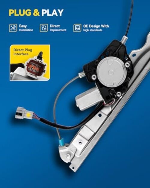 748-524 Power Window Regulator with Motor Front Left Driver Side Replacement