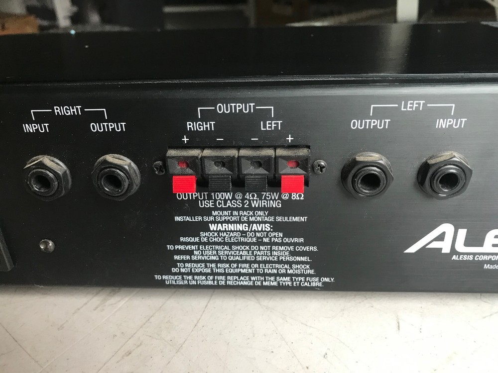 Alesis RA-100 Studio Reference Audio Amplifier