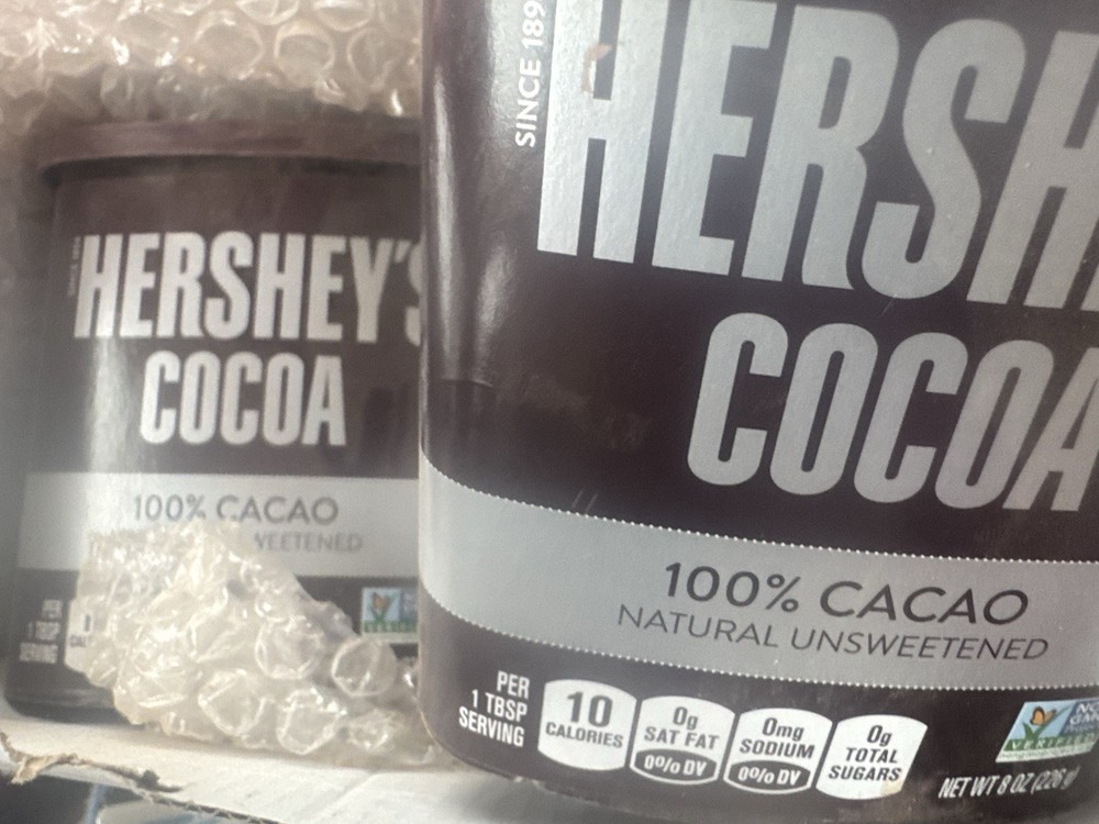 Hersheys Cocoa Powder 8 Ounces Container