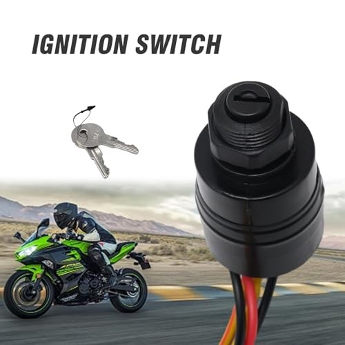 Ignition Switch, Boat Push to Choke 6 Wire Base Ignition Key Switch