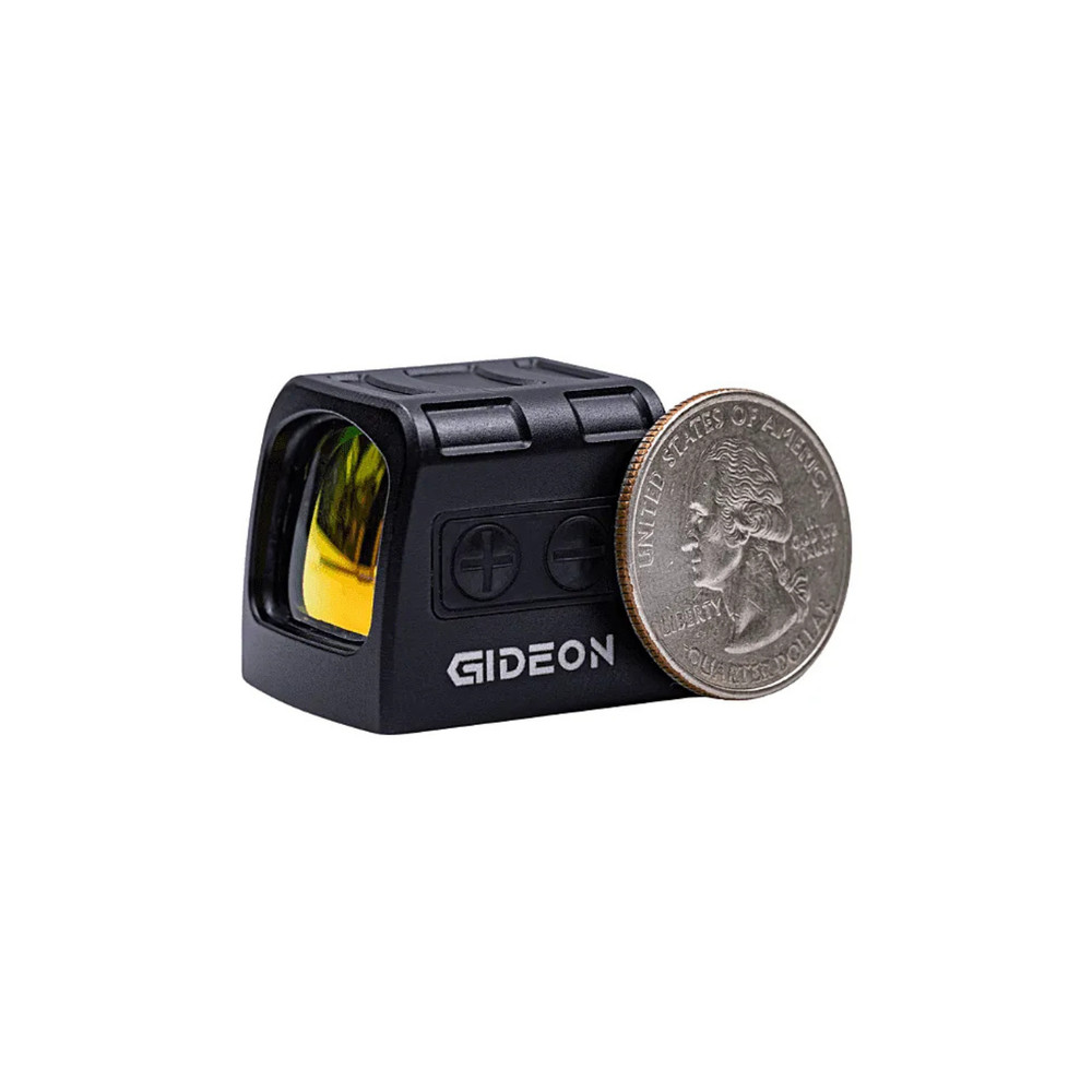 Gideon Optics VL-MINI-RD Valor Mini Micro 1x Reflex Red Dot Sight, Black