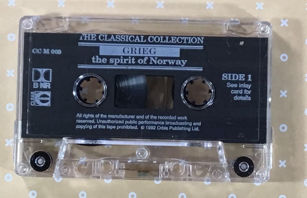 Grieg classical collection cassette
