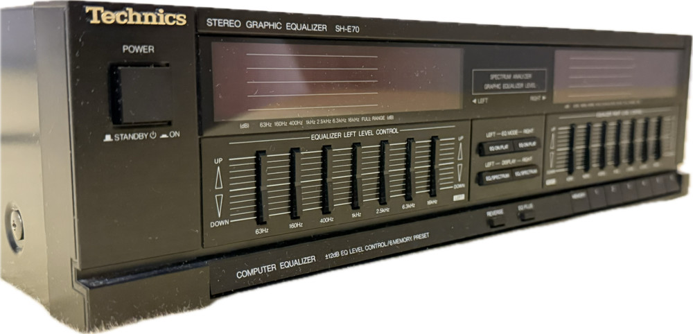 Technics SH-E70 graphic equalizer TOP