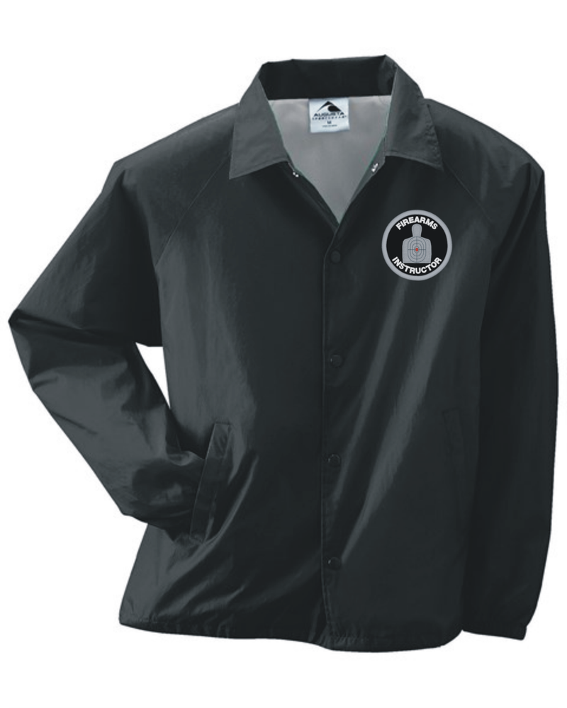 Firearms Instructor Embroidered Coaches Jacket / Windbreaker #928